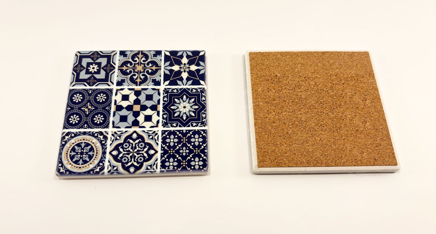 Set Servire Ceramic 5 Piese "Mediterranean Mosaic"