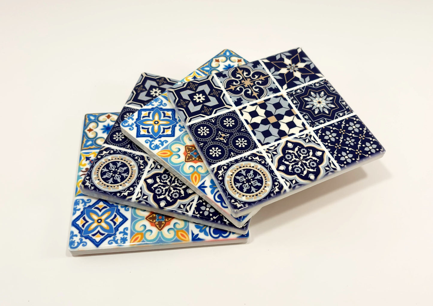 Set Servire Ceramic 5 Piese "Mediterranean Mosaic"